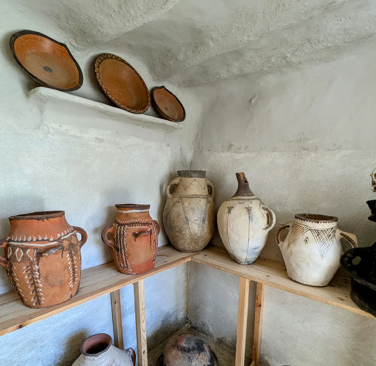 Some of the pots in her gallery, they’re really wonderful.