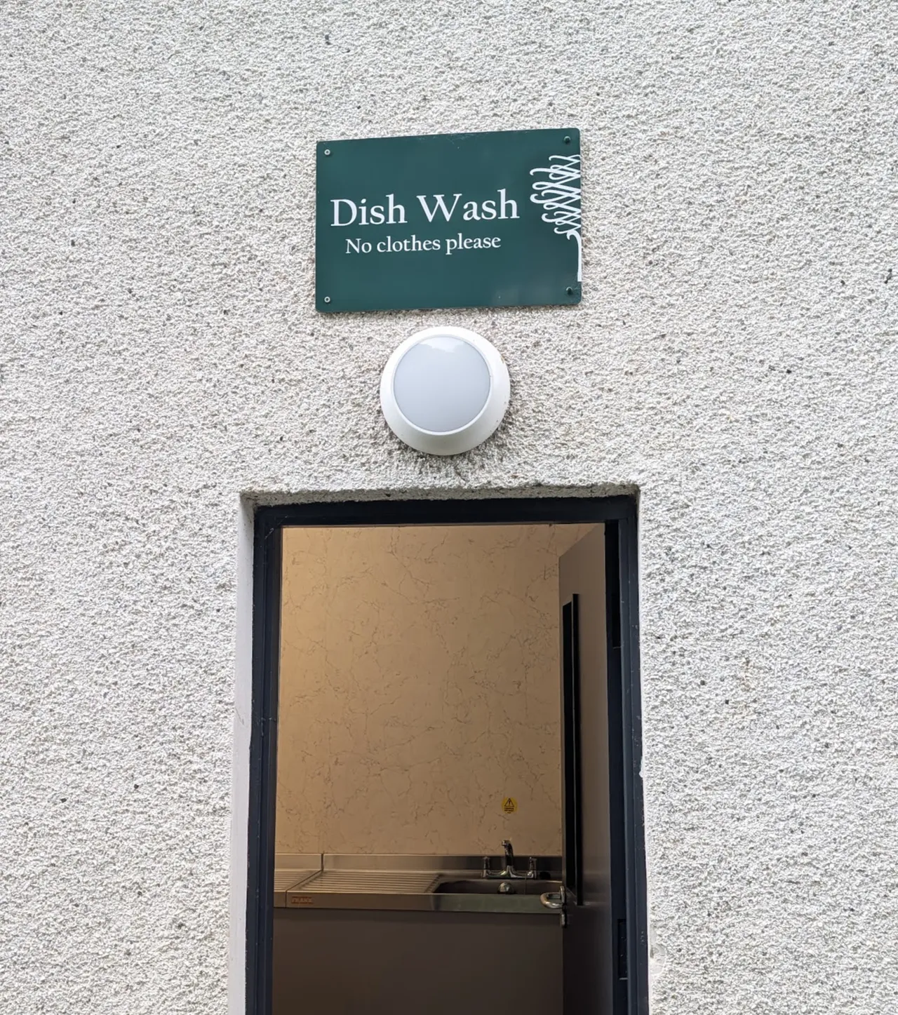 I had this joke about “wow, they really wash dishes strangely in Scotland” but nobody seemed to think it was funny.