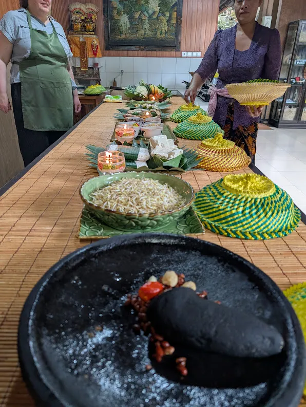 Ingredients all laid out and ready to cook!